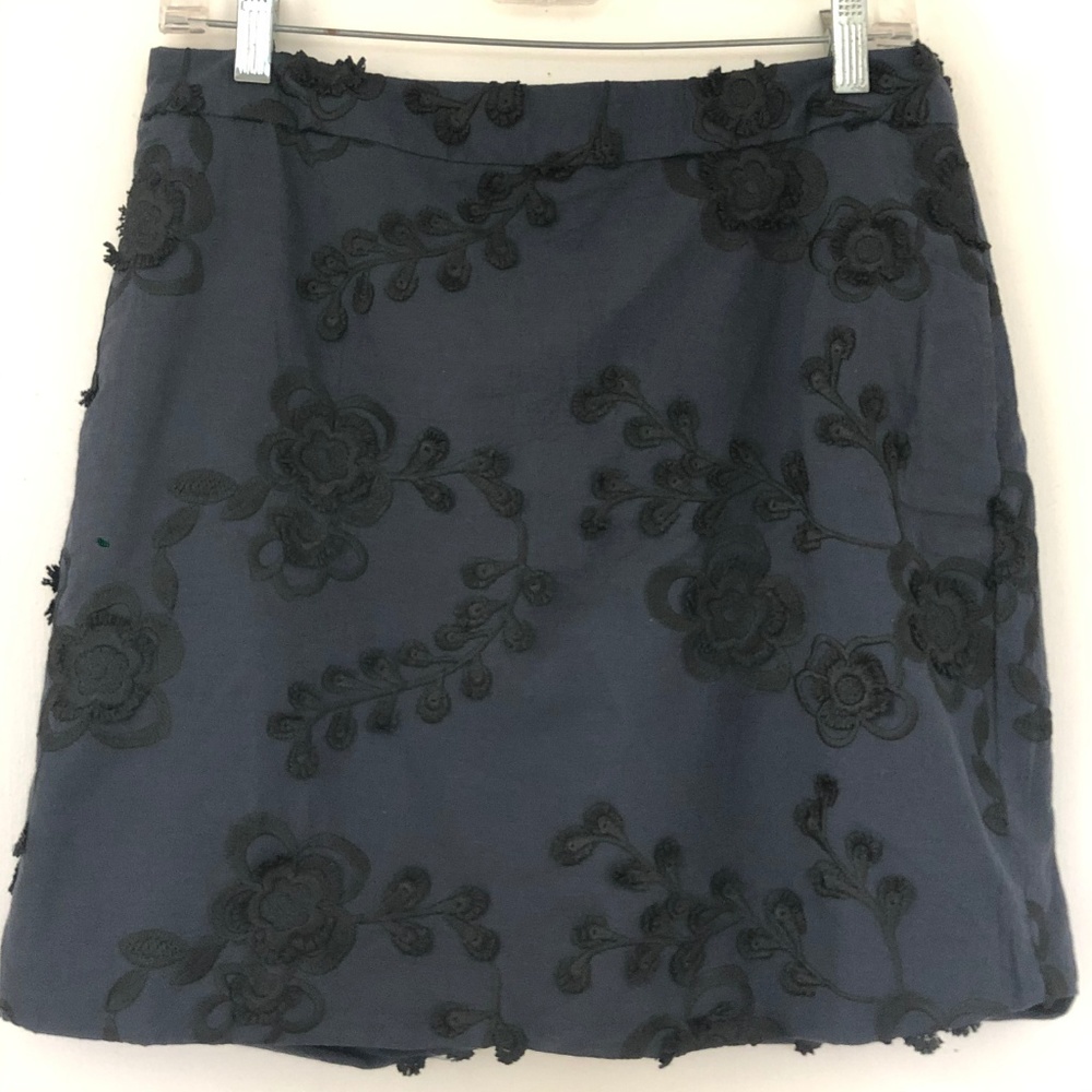 Banana Republic Navy Skirt Size 8P NWT